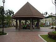 Gazebo and picnic grounds.