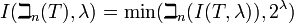 I(\beth_n(T), \lambda)= \min(\beth_n(I(T,\lambda)), 2^\lambda)