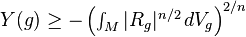 Y(g) \geq -\left(\textstyle\int_M |R_g|^{n/2} \,dV_g\right)^{2/n}