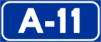 Autovía A-11 shield}}