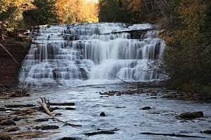 Falls at Bruce Crossing, Michigan