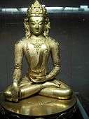 Statue of Akshobhya in the Zanabazar Museum of Fine Arts