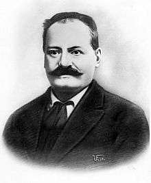 old photo of Alessandro Mussolini with mustache