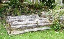 Swinburne's gravestone