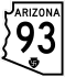 1956 SR 93 route marker