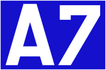 Autoroute 7 shield}}