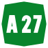 A27 Motorway shield}}