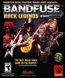 BandFuse: Rock Legends Box Art