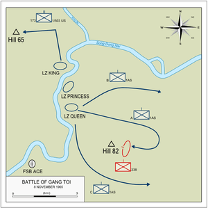 A map illustrating locations referred to in the text.