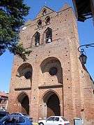 Baziège (Haute-Garonne, Fr) église de style toulousain (1).JPG