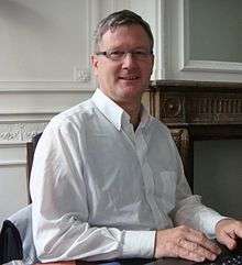 Bernhard M. Hämmerli, computer scientist, at work in a meeting of EU project Parsifal, Brussels