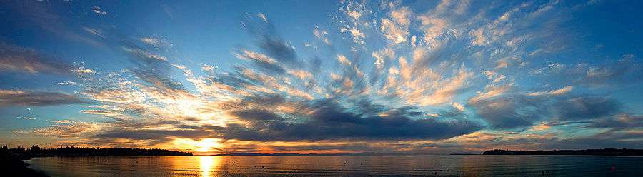 Birch Bay panorama