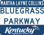 Bluegrass Parkway marker