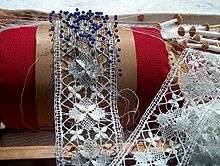 Bobbin lace 5054