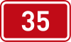 D35 Motorway shield}}