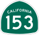 State Route 153 marker