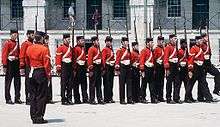 Soldiers at Fort Henry