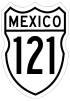 Federal Highway 121 shield