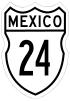 Federal Highway 24 shield