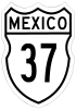 Federal Highway 37 shield