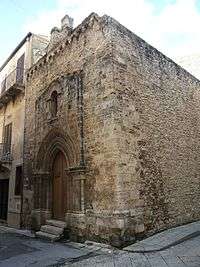 Side view of the church of Saint Thomas