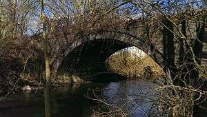 Bridge carrying the line over the Holy Brook