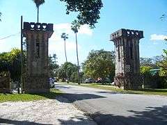 Entrance to Central Miami