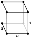 Cubic crystal structure for fluorine