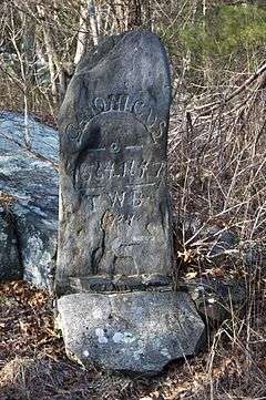 Devil's Foot Cemetery Archeological Site, RI-694