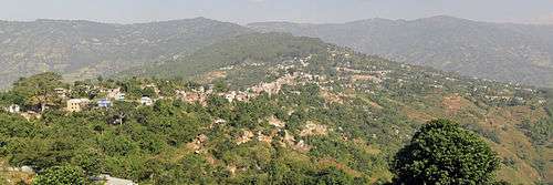 Dhankuta Bazaar from South