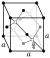 Diamond cubic crystal structure for germanium