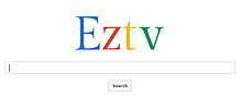 EZTV Homepage April 1st 2014