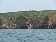 East Blockhouse and lower "Pillbox" - geograph.org.uk - 427497.jpg