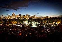 Edmonton Folk Music Festival.