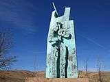 Memorial to the Basque sheepherders in the outskirts of Reno, Nevada