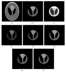 Eight views of an image