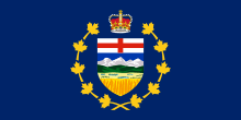 Flag of the Lieutenant-Governor of Alberta