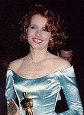 Photo of Geena Davis.