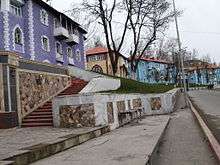  Examples of the German-built apartment buildings in  Daşkəsən.