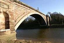 A single-span stone bridge