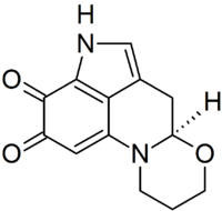 Chemical structure of haematopodin