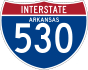 Interstate 530 marker