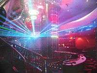 Interior of Palladium Nightclub