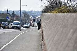 Picture of Ipswich Road, Colchester looking towards the road with cars