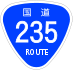 National Route 235 shield