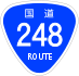 National Route 248 shield