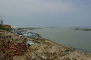 View of invasion beaches from Kasbah