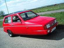 reliant robins racing at mendip raceway