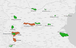 a map of Bulgaria