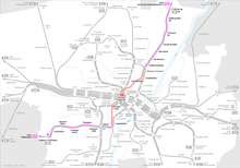 Possible route of the new U9 line